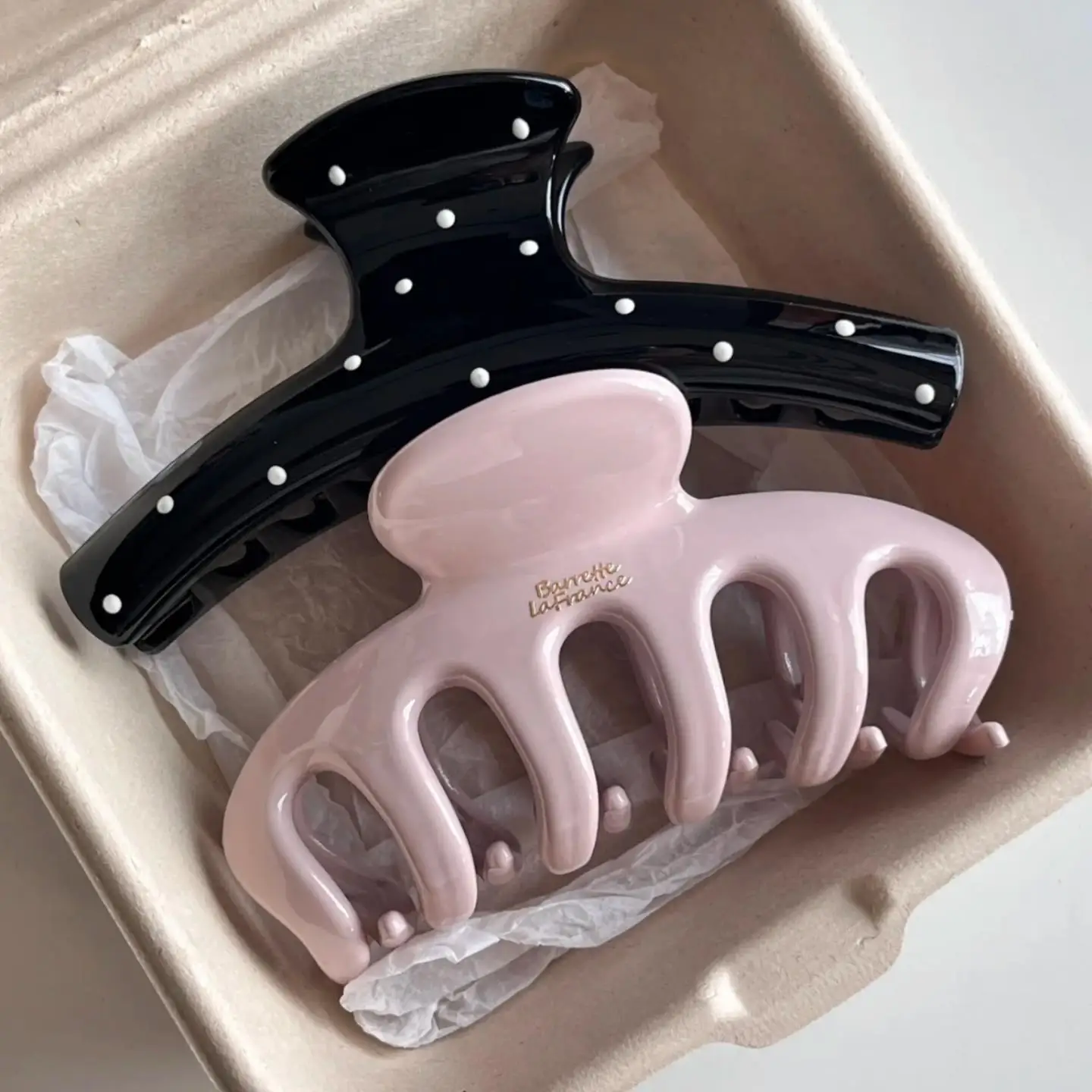 Korean Acrylic Dragon Bone Hair Clip 8 Korean Acrylic Dragon Bone Hair Clip - Image 8