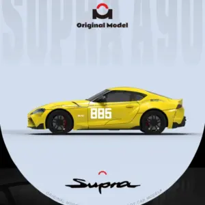 Yellow Alloy Diecast MF Supra A90 1:64 Scale 10 Sd0745f34ef2f4c33bbac902b7246391fI