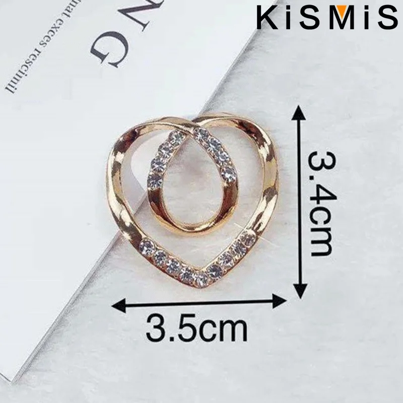 Heart-Shaped Alloy Buckle for Fashion Accessories 6 Heart-Shaped Alloy Buckle for Fashion Accessories - Image 6