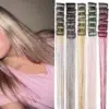 Festive 12-Color 20" Glitter Hair Tinsel Set