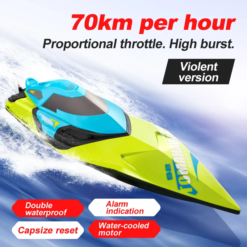 High-Speed 50cm RC Speedboat for Water Racing 4 High-Speed 50cm RC Speedboat for Water Racing - Image 4