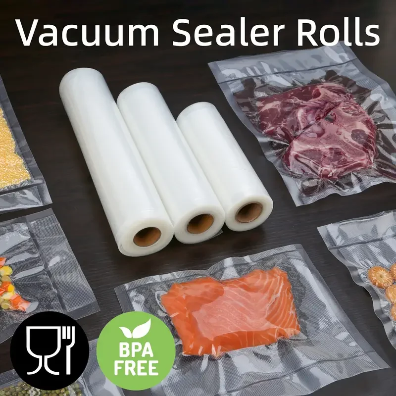 Premium 500cm Vacuum Seal Bag Roll for Food Preservation 2 Premium 500cm Vacuum Seal Bag Roll for Food Preservation - Image 2