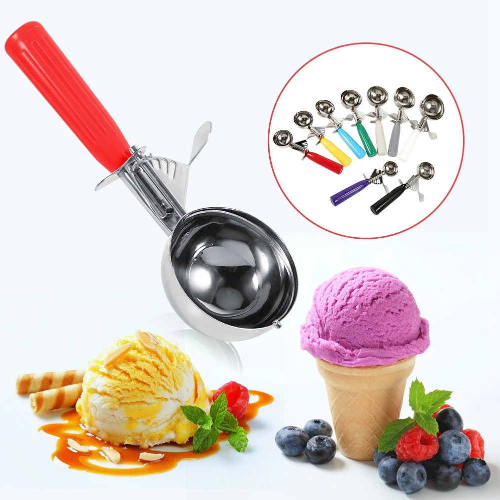 Stainless Steel Fruit and Ice Cream Scoop 2 Stainless Steel Fruit and Ice Cream Scoop - Image 2