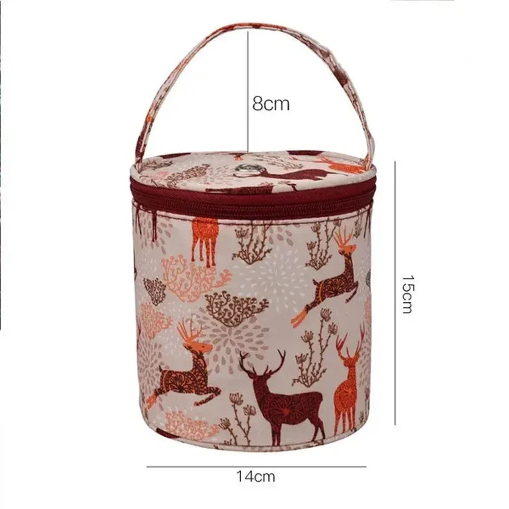Vibrant Floral Knitting Tool Storage Bag 6 Vibrant Floral Knitting Tool Storage Bag - Image 6