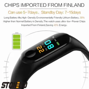 Stonego Waterproof Fitness Tracker with Heart Rate 14 Sd1c03071198d43eca4b791d0296248f3Q