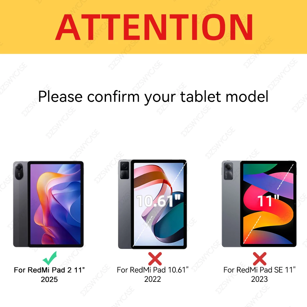 Xiaomi Redmi Pad 2 Silicone Protective Case 2 Xiaomi Redmi Pad 2 Silicone Protective Case - Image 2