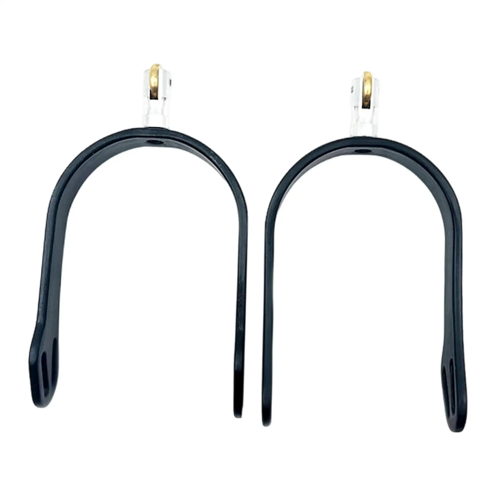 Black Aviation Aluminum Horse Spurs for Equestrians 4 Black Aviation Aluminum Horse Spurs for Equestrians - Image 4