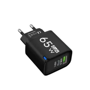 Pink 65W GaN Phone Charger with Dual Ports 16 Sd28d72d56ed64455bfbccbf27b1a12caJ