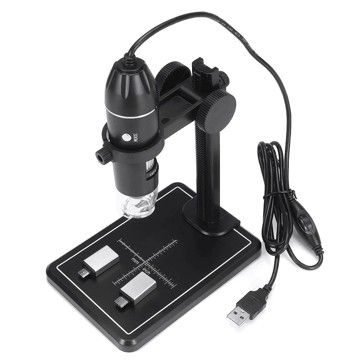 Black Handheld Digital Microscope with 500X Zoom 1 Black Handheld Digital Microscope with 500X Zoom