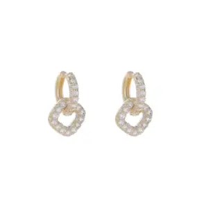 Vintage Copper Square Drop Earrings with Cubic Zirconia 11 Sd2c8c93ba5d24f74b74ea5aad3c57331N