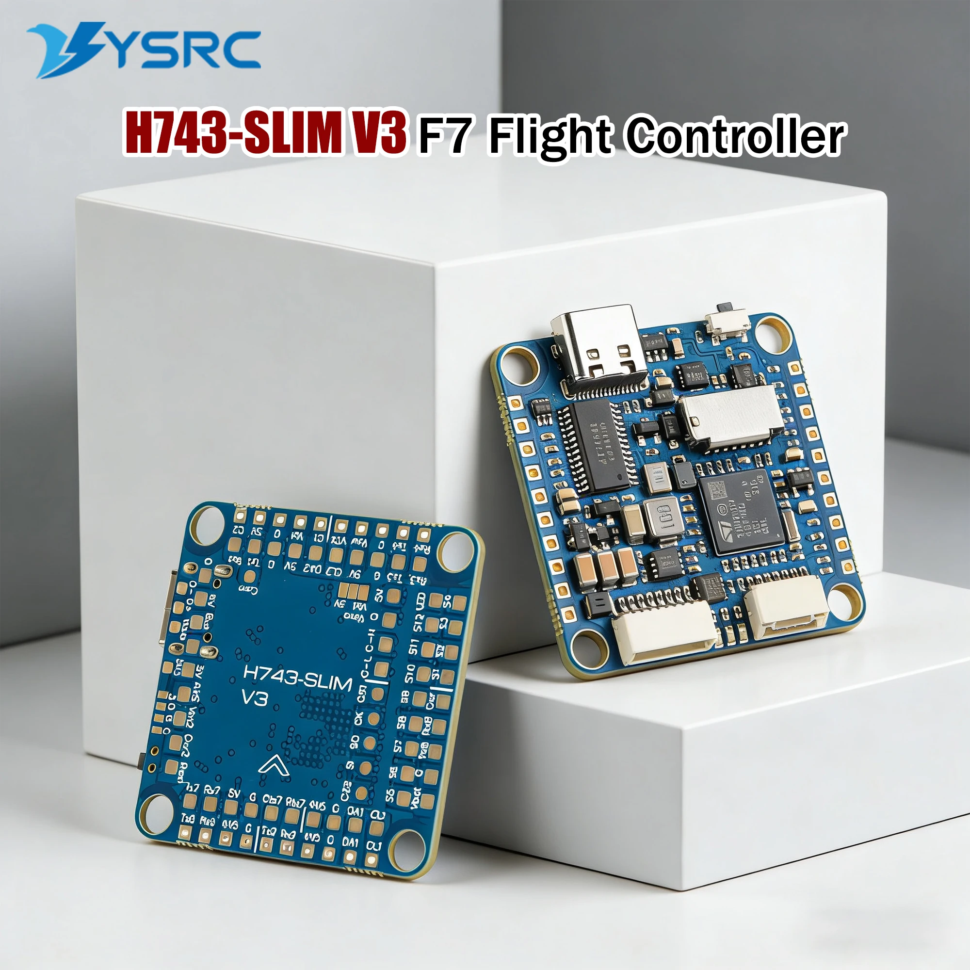 H743 SLIM V3 Flight Controller for FPV Drones 1 H743 SLIM V3 Flight Controller for FPV Drones