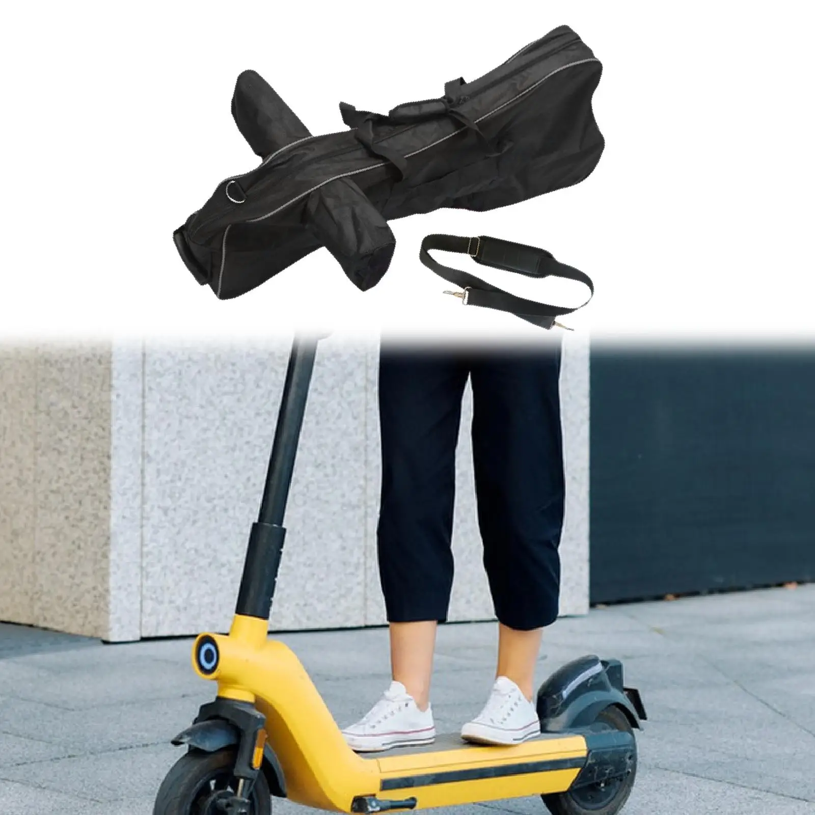 Black Electric Scooter Bag for F25 and F40 2 Black Electric Scooter Bag for F25 and F40 - Image 2