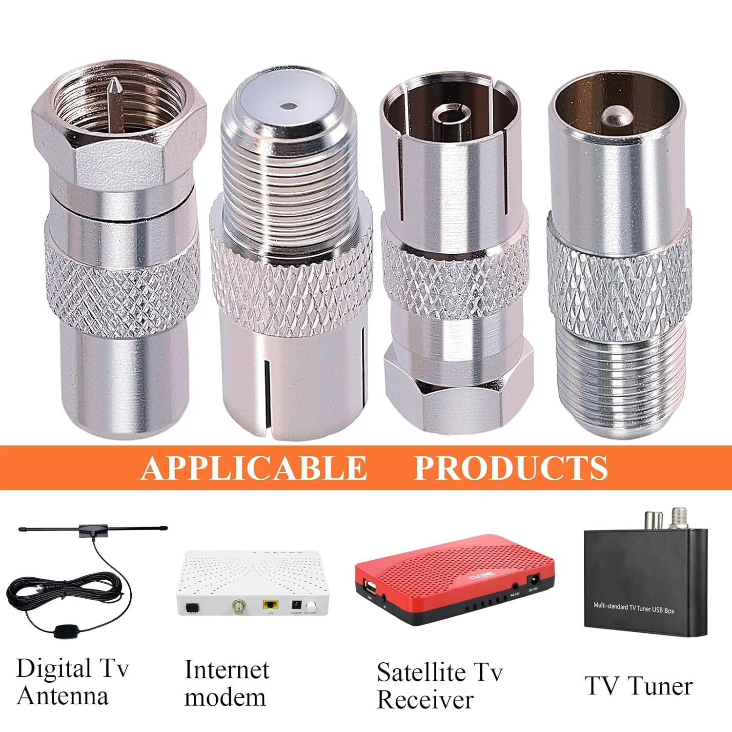 F to IEC Coaxial RF Adapter Set for Broadcasts 3 F to IEC Coaxial RF Adapter Set for Broadcasts - Image 3