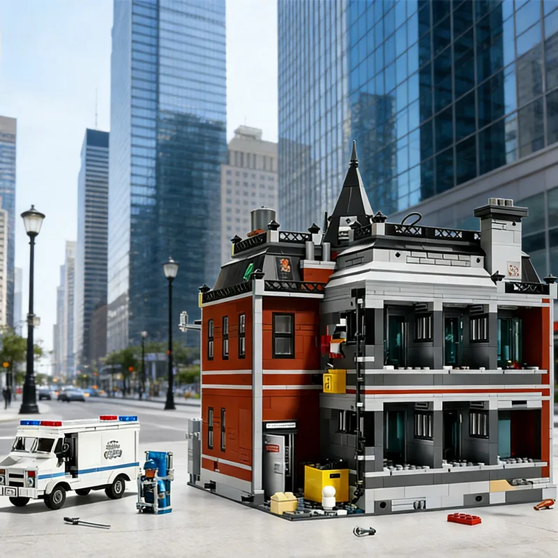 Arkham Asylum Gothic Construction Set 76300 8 Arkham Asylum Gothic Construction Set 76300 - Image 8