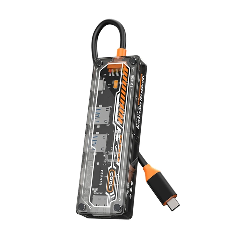 USB C Docking Station with 6 USB 3.0 Ports 2 USB C Docking Station with 6 USB 3.0 Ports - Image 2