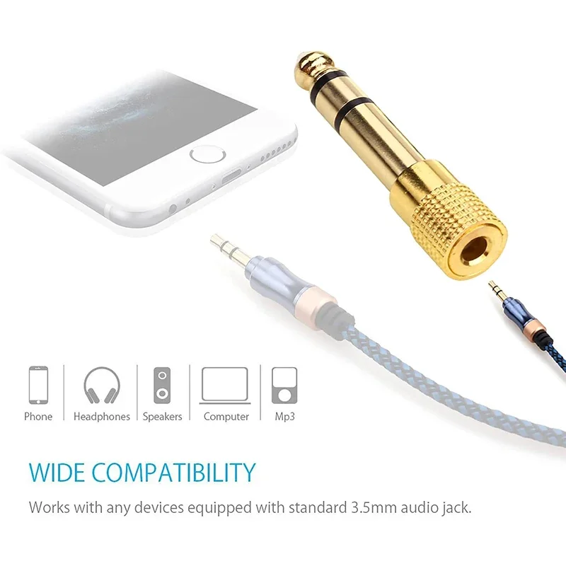 Gold-Plated Audio Connector Set for Devices 5 Gold-Plated Audio Connector Set for Devices - Image 5