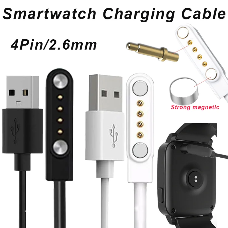 Smartwatch USB Charging Cable for F6, GS18 & More 4 Smartwatch USB Charging Cable for F6, GS18 & More - Image 4