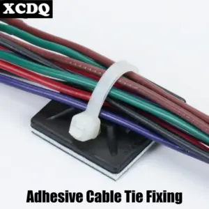 100pcs Nylon Cable Tie Mounts with 1600T Adhesive 11 Sd3bb66a2d6d34241becc8f6db093e110r