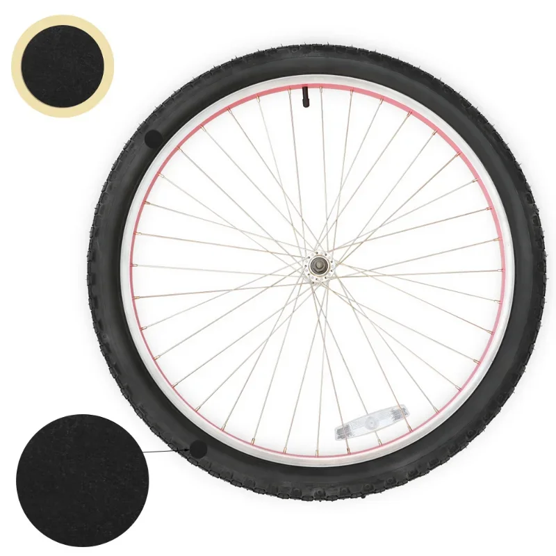 Bicycle Tire Patches Set for Quick Repairs 3 Bicycle Tire Patches Set for Quick Repairs - Image 3