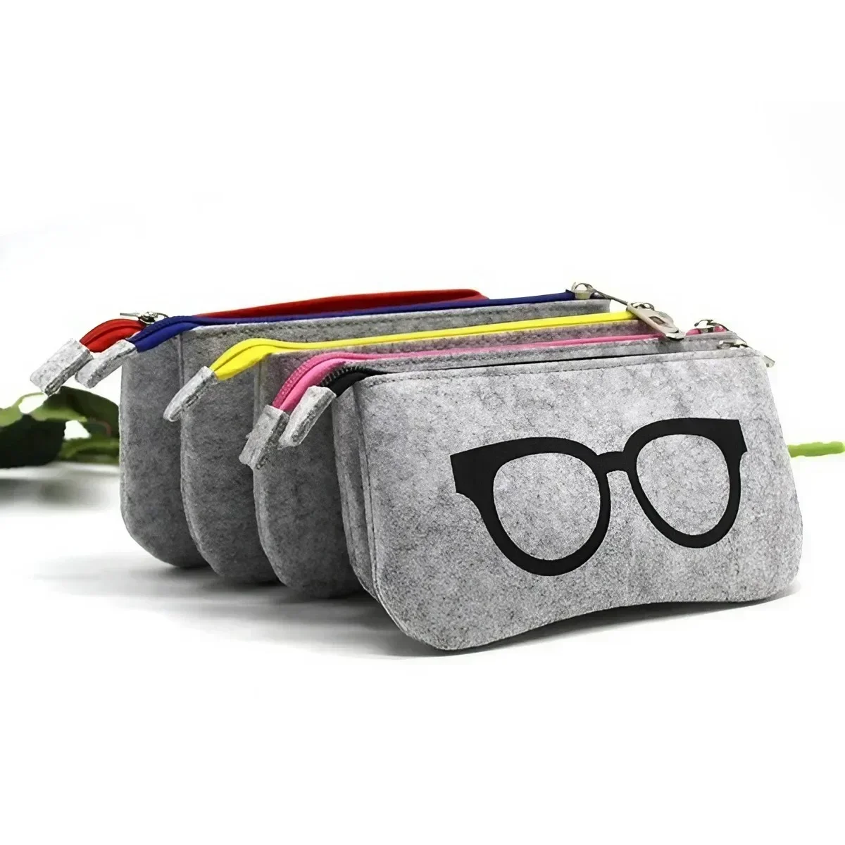 Vibrant Wool Felt Sunglasses Case 18.5cm 4 Vibrant Wool Felt Sunglasses Case 18.5cm - Image 4
