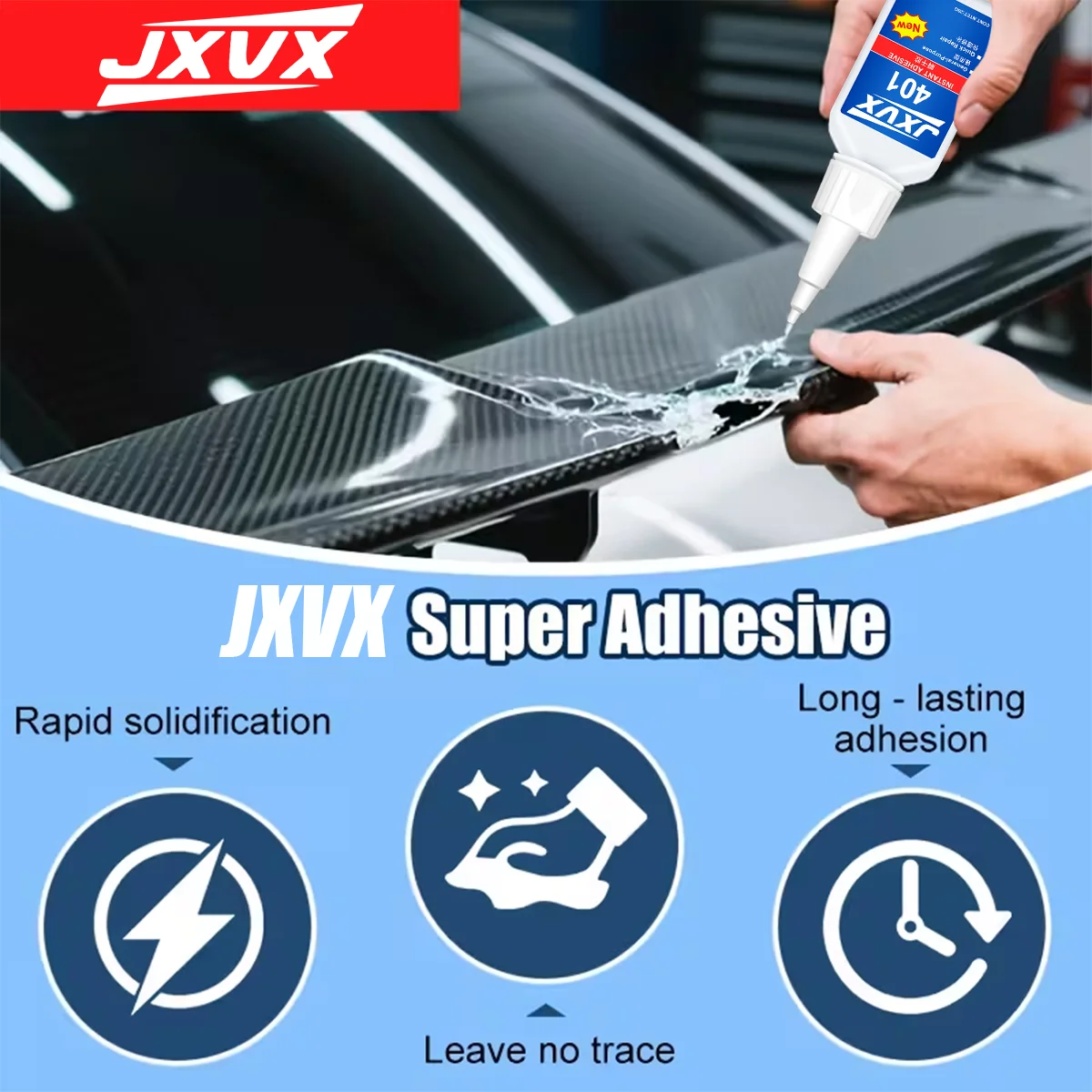 JXVX 401 Multi-Purpose Super Glue 20g 4 JXVX 401 Multi-Purpose Super Glue 20g - Image 4