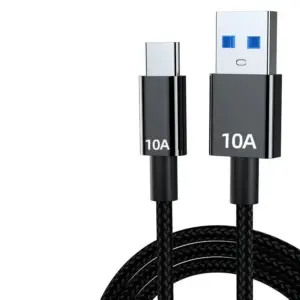 Black USB Type-C Cable for Fast Charging 13 Sd424555030684a668fd7677d73fbc704z