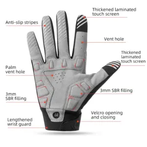 ROCKBROS Full-Finger Cycling Gloves S-XXL 10 Sd425cfb059934e03b2fab87cc4361471z
