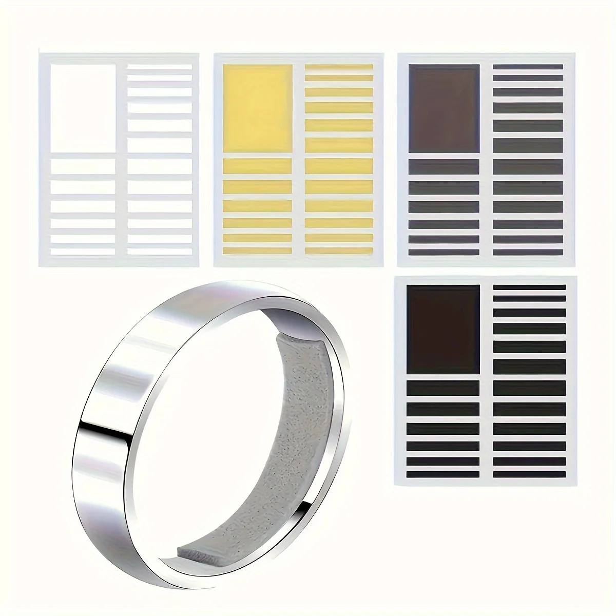 Vibrant 4-Color EVA Ring Adjusters Set 7 Vibrant 4-Color EVA Ring Adjusters Set - Image 7