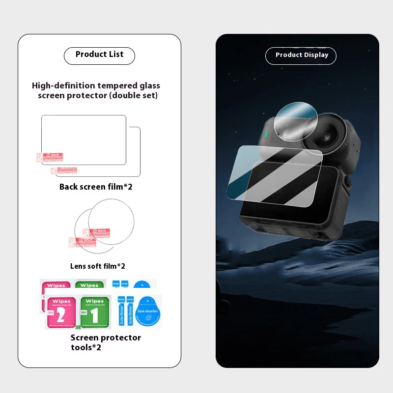 DJI OSMO Nano Tempered Glass Screen Protector 9 DJI OSMO Nano Tempered Glass Screen Protector - Image 9