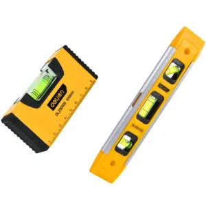 Bright Yellow Precision Bubble Level 100mm / 230mm
