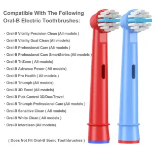 Colorful Kids' Electric Toothbrush Heads for Oral B 14 Sd50015ada7814d0fbdba2a153a5da583u