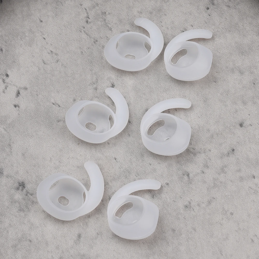 AirPods4 Silicone Ear Tips - Black, White, Transparent 5 AirPods4 Silicone Ear Tips - Black, White, Transparent - Image 5