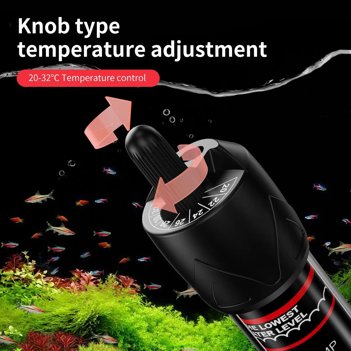 Submersible Aquarium Heater 25W-300W 4 Submersible Aquarium Heater 25W-300W - Image 4
