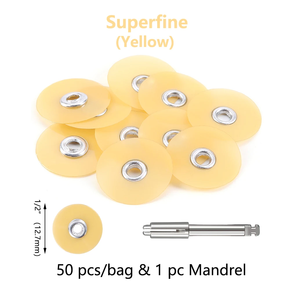 Color-Coded Dental Polishing Discs 50-Pack 9 Color-Coded Dental Polishing Discs 50-Pack - Image 9