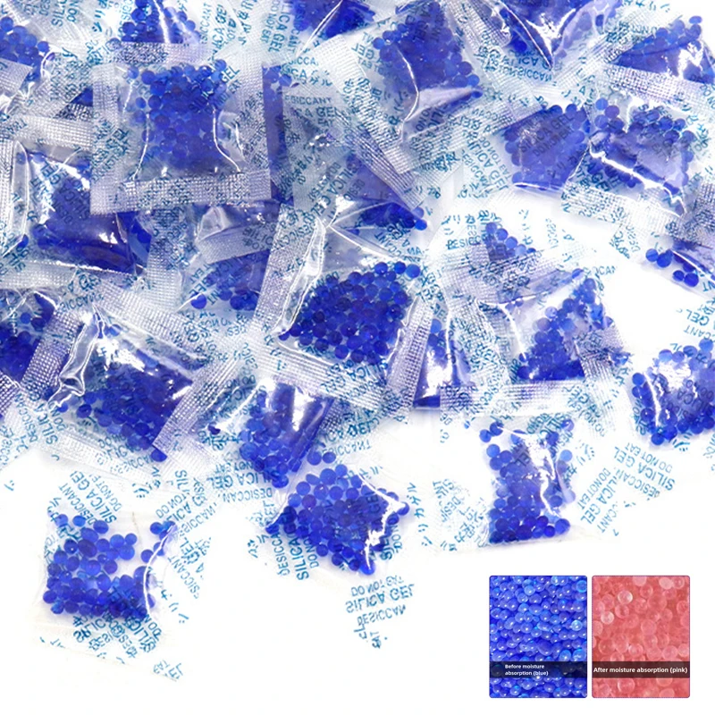Blue Silica Gel Desiccant Packets for Moisture Control 2 Blue Silica Gel Desiccant Packets for Moisture Control - Image 2