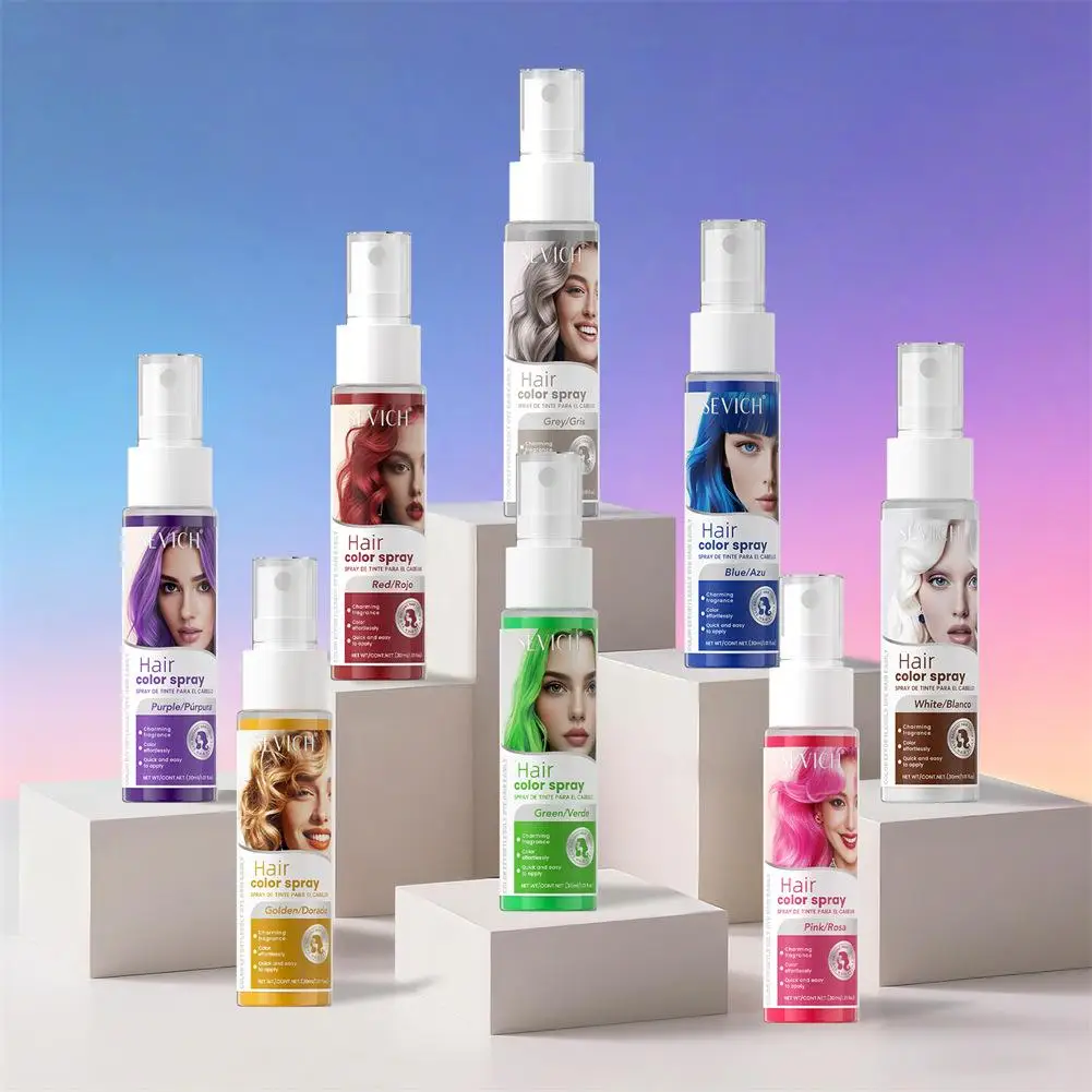 Vibrant Purple Hair Spray 30ml 2 Vibrant Purple Hair Spray 30ml - Image 2