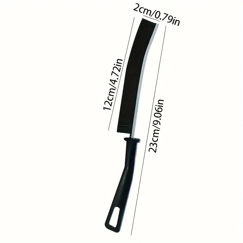 Multifunctional Black Crevice Cleaning Brush 2 Multifunctional Black Crevice Cleaning Brush - Image 2