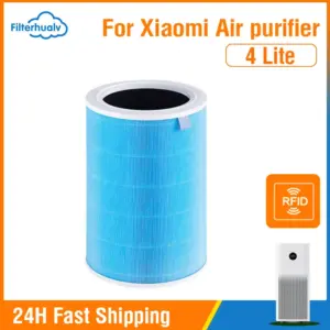 Blue HEPA & Activated Carbon Filter for Xiaomi Air Purifier 4 Lite