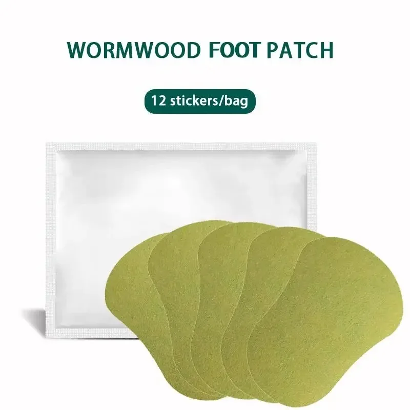 Natural Green Foot Detox Patches - Set of 12 6 Natural Green Foot Detox Patches - Set of 12 - Image 6
