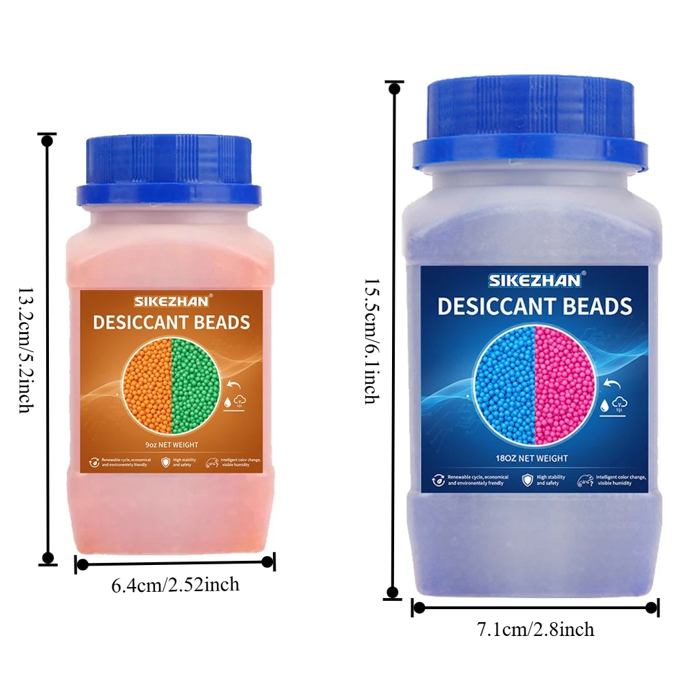 Reusable Silica Gel Moisture Absorber with Indicator 6 Reusable Silica Gel Moisture Absorber with Indicator - Image 6