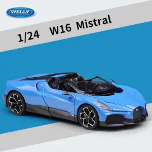 Bugatti W16 Mistral 1:24 Diecast Model in Red 15 Sd7a98292d51c45808ac121158ede93c9S