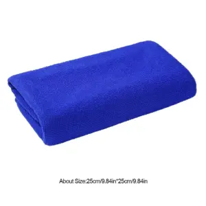Blue Microfiber Cleaning Towel Set (30x30 cm) 13 Sd82075e74c4245c287bd62d68b30f92fS