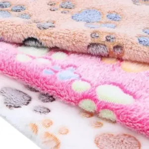 Plush Coral Fleece Pet Blanket - Multiple Sizes 11 Sd839a77d05a74558959443a708d7f5e86