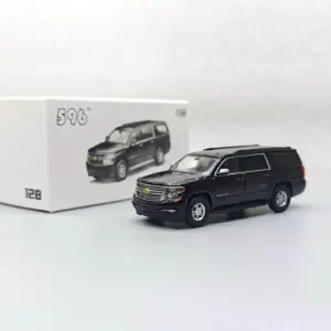 Black Police SUV Diecast Model 1:64 Scale 9 Sd8408d89344344d89e42b387713e5ca5o