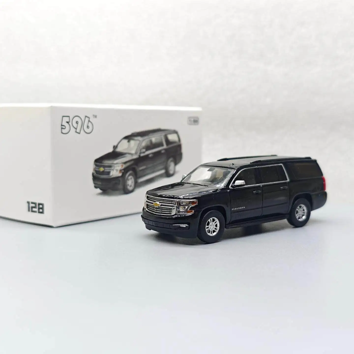 Black Police SUV Diecast Model 1:64 Scale 4 Black Police SUV Diecast Model 1:64 Scale - Image 4