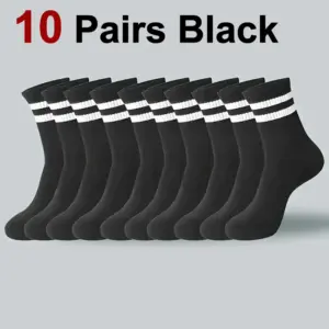 Striped Crew Socks for Men & Women Pack of 10/20 16 Sd85d595c887649e39023f405a7febf92b