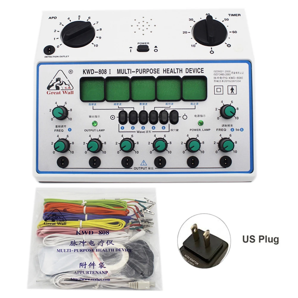 Electric Acupuncture Stimulator with Six Channels 8 Electric Acupuncture Stimulator with Six Channels - Image 8
