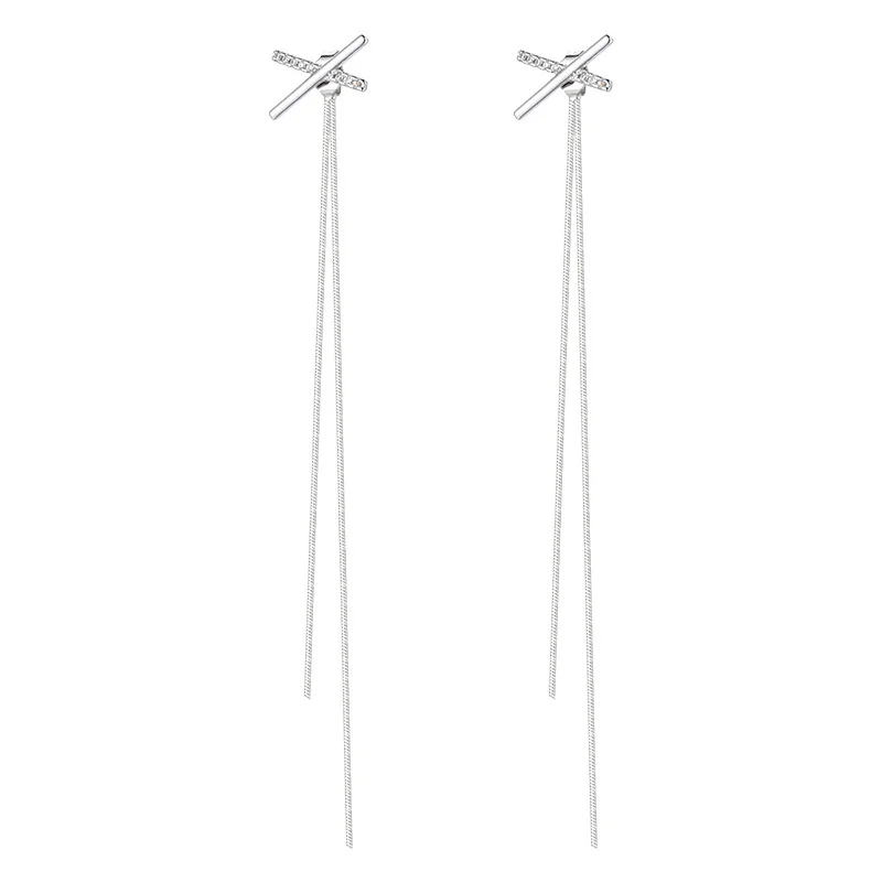 Vintage-inspired Drop Earrings with Sparkling Stones 6 Vintage-inspired Drop Earrings with Sparkling Stones - Image 6