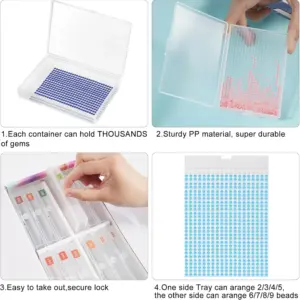 Diamond Painting Storage Set 12/24/48 pcs 11 Sd8b136747413422ca74d93a9b2856d48a