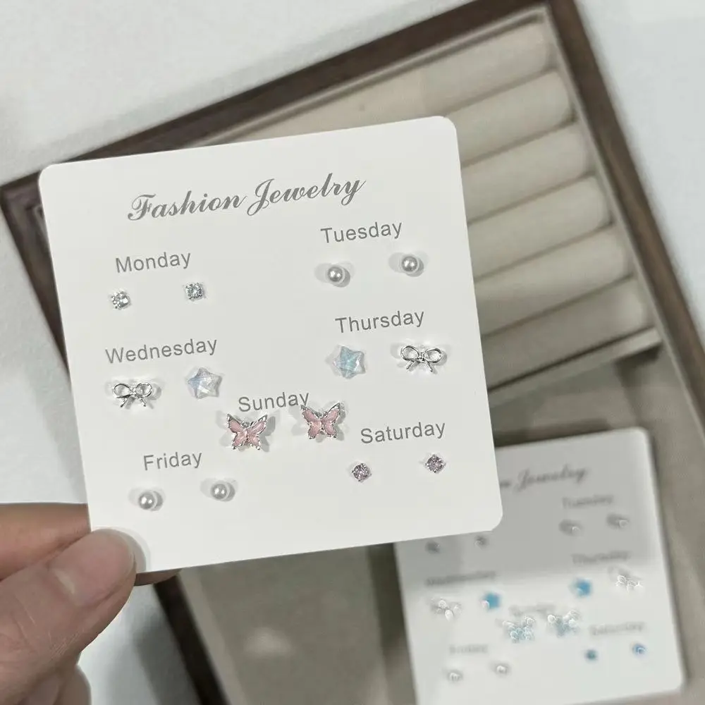 Y2K Butterfly and Star Earrings Set 3 Y2K Butterfly and Star Earrings Set - Image 3